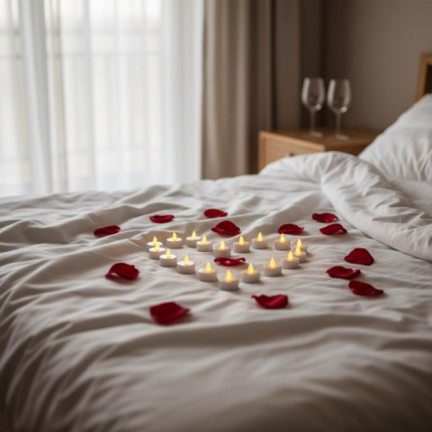 ZESTAW 2 ŚWIECZEK TEA LIGHT LED TIMER BIAŁY