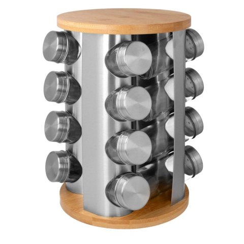 ZESTAW POJEMNIKÓW NA PRZYPRAWY 17 EL. BRUNBESTE BB-2734