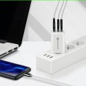 Ładowarka sieciowa GAN QC 4+ 65W 1XUSB 2XUSB-C biała SC-655Q