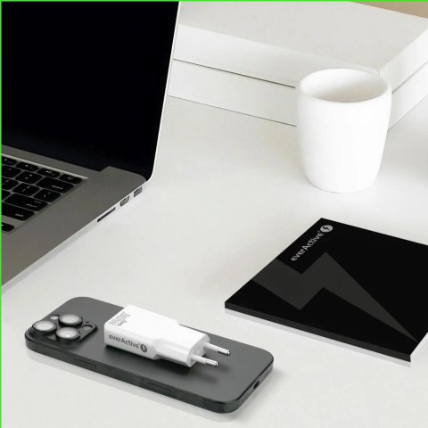 Ładowarka sieciowa SUPER SLIM QC 4+ 30W 2XUSB-C biała SC-385Q