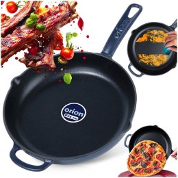 Patelnia żeliwna emaliowana indukcja na indukcję ciężka LITINA 26 cm ORION 113218