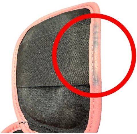 (W) Nagolenniki ze stópką MJE - NS-ART-PINK "XXXS"