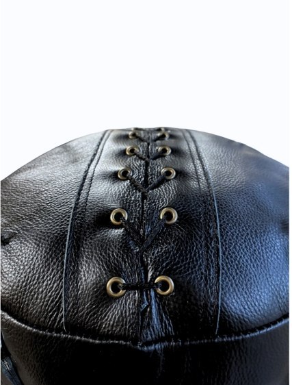 Worek bokserski skórzany 140 cm x 40 cm wypełniony - WWS-14040-1H czarny