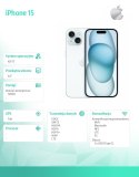 IPhone 15 128GB - Niebieski