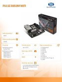 Płyta główna PULSE B850M WIFI AM5 4DDR5 mATX