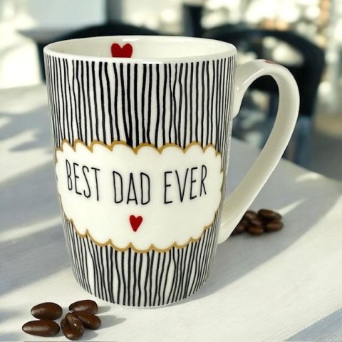 Best Dad Ever Kubek Porcelanowy 250 ml
