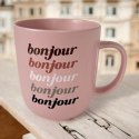 Bonjour Kubek Porcelanowy Różowy 400 ml