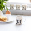 Espresso porcelanowa filiżanka z buldogiem francuskim 80 ml