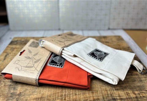 Fartuch Kuchenny Pomarańczowy