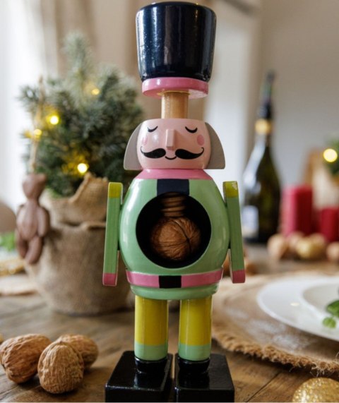 KitchenCraft Drewniany Dziadek do Orzechów