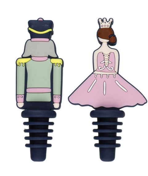 KitchenCraft Zestaw Zatyczek do Butelek, 2 sztuki