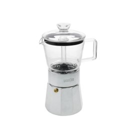 La Cafetiere Szklana Kawiarka Verona Srebrna, 290 ml