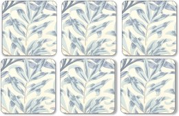 Listki wierzby Niebieska Podkładki małe 6 szt.