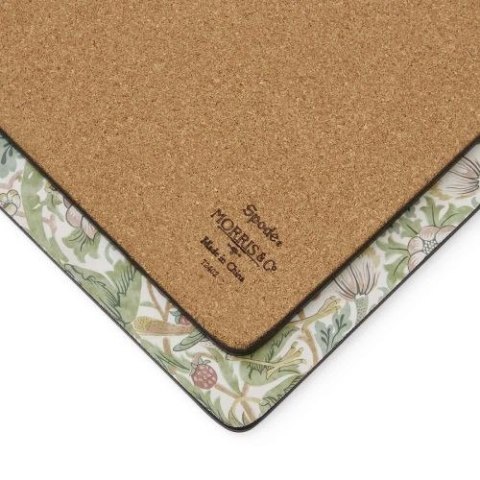 Morris & Co. Ptak w Truskawkach, Podkładki Średnie - 6 szt.