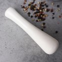 Moździerz kuchenny do przypraw leków ucierania ziół porcelanowy biały EXCELLENT HOUSEWARE 259319