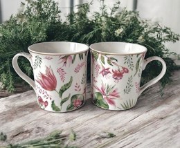 Ogród Botaniczny - Zestaw Kubków Porcelanowych w Ozdobnym Pudełku 300 ml
