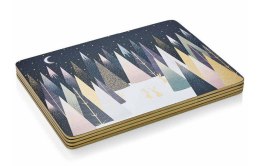 Oszronione sosny Podkładki średnie 4szt