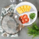 Pojemnik do mikrofalówki dzielony 25 cm EXCELLENT HOUSEWARE 229123