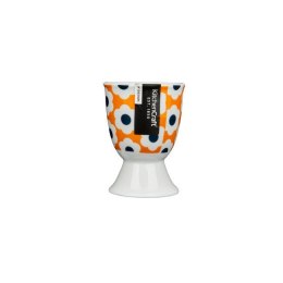 Porcelanowy kieliszek na jajko Retro Flower Spot