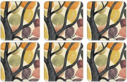 Tańczące Liście Podkładki małe 6 szt.