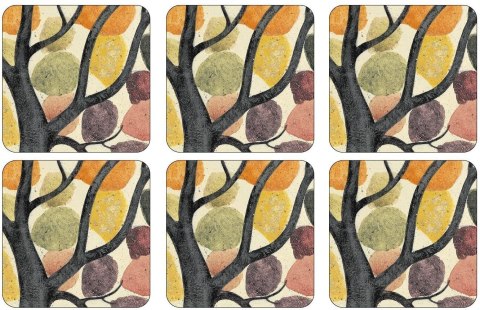 Tańczące Liście Podkładki małe 6 szt.