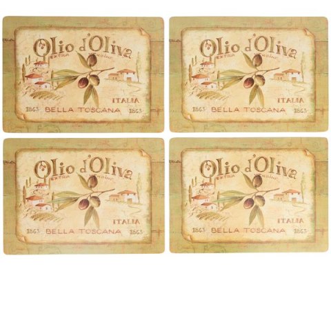 Toskania Podkładki duże 4 szt.