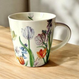 Tulipany Kubek Porcelanowy w Ozdobnym Pudełku 350