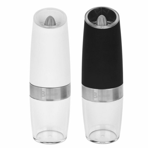 ZESTAW 2 ELEKTRYCZNYCH MŁYNKÓW GRAWITACYJNYCH DO SOLI I PIEPRZU BRUNBESTE BB-2802