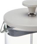 Zaparzacz do Kawy Typu French Press La Cafetiere Zero, kolor Kremowy, 1 litr