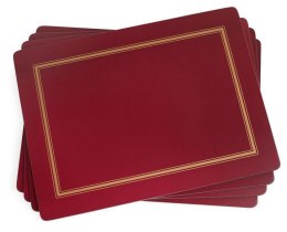 Burgund Podkładki duże 4 szt.