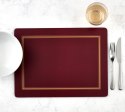 Burgund Podkładki duże 4 szt.