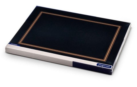 Czarne Podkładki średnie 6 szt.