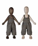 LALA Drewniana Lalka Orzechowa ze Spodniami