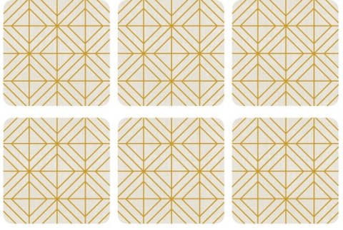 Luxe Podkładki małe 6 szt.