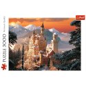 Puzzle - 3000 - Zimowy Zamek Neuschwanstein - Trefl 33025