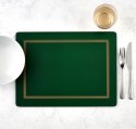 Szmaragdowe Podkładki duże 4szt