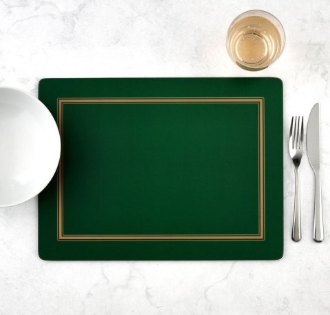 Szmaragdowe Podkładki duże 4szt