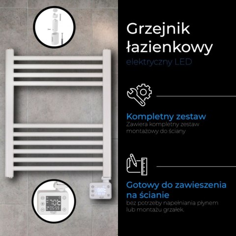 Grzejnik łazienkowy elektryczny LED AD7823