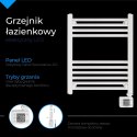 Grzejnik łazienkowy elektryczny LED AD7823