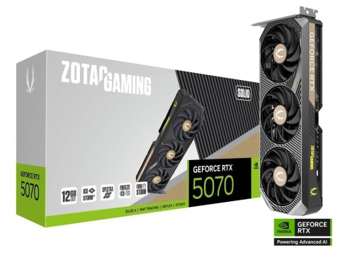 Karta graficzna GeForce RTX 5070 SOLID 12GB GDDR7 192bit 3DP/HDMI