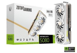 Karta graficzna GeForce RTX 5080 SOLID OC 16GB GDDR7 256bit 3DP/HDMI biała
