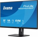 Monitor 31.5 cala XB3294UHSCP-B1.4K,VA,2xHDMI,DP,USB-C dock 95W, PIP,RJ45, 400cd, 2ms, 4xUSB, KVM,Sync,2x5W, HAS (150) PIVOT,
