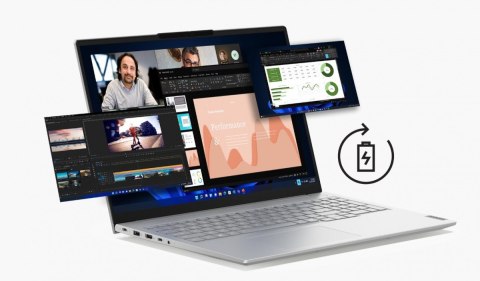 Notebook ThinkBook 16 G8 21SK009RPB W11Pro Ultra 7 255H/2x16GB/1TB/INT/16.0 WUXGA/Arctic Grey/3YRS OS + CO2 Offset