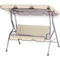 HUŚTAWKA OGRODOWO BALKONOWA 3 OSOBOWA PIASKOWY