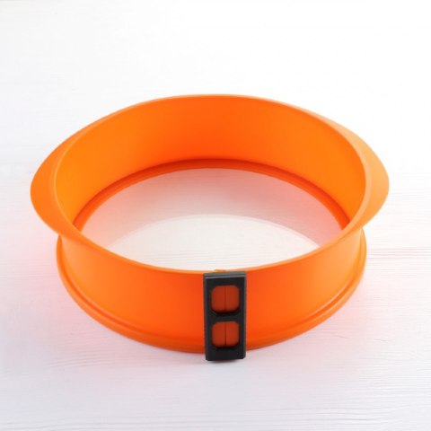 SILIKONOWA TORTOWNICA Ø26cm SZKLANY SPÓD TS-368