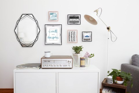 Ramka PRISMA umbra - PHOTOFR/PRISMA/BLACK/10X10CM