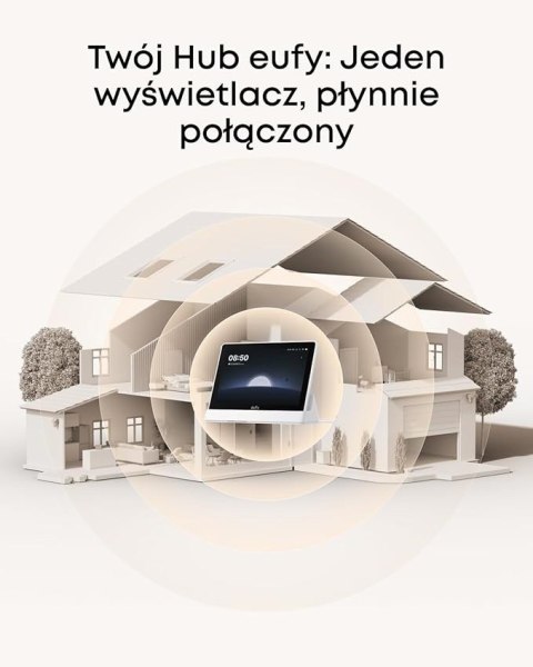 Ekran Smart Display E10 czarny+biały