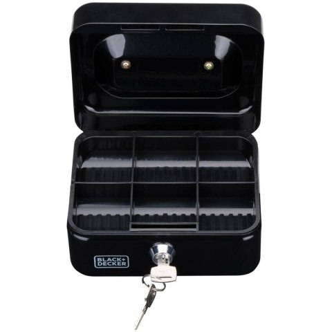 KASETKA METALOWA NA PIENIĄDZE DOKUMENTY 15x8x11,8 CM BLACK + DECKER
