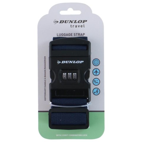 UNIWERSALNY PAS ZABEZPIECZAJĄCY DO WALIZKI SPINAJĄCY NA SZYFR DUNLOP 200x5CM