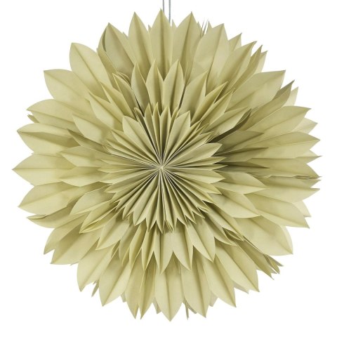 GWIAZDA DEKORACYJNA WISZĄCA PAPIEROWA 3D 50CM ZIELONY